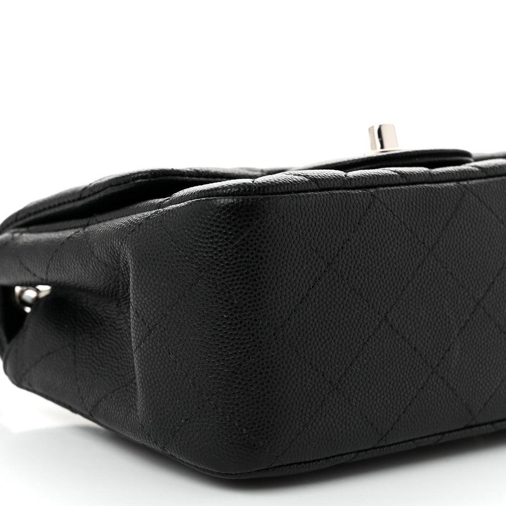 Chanel Caviar Quilted Mini Square Flap Black