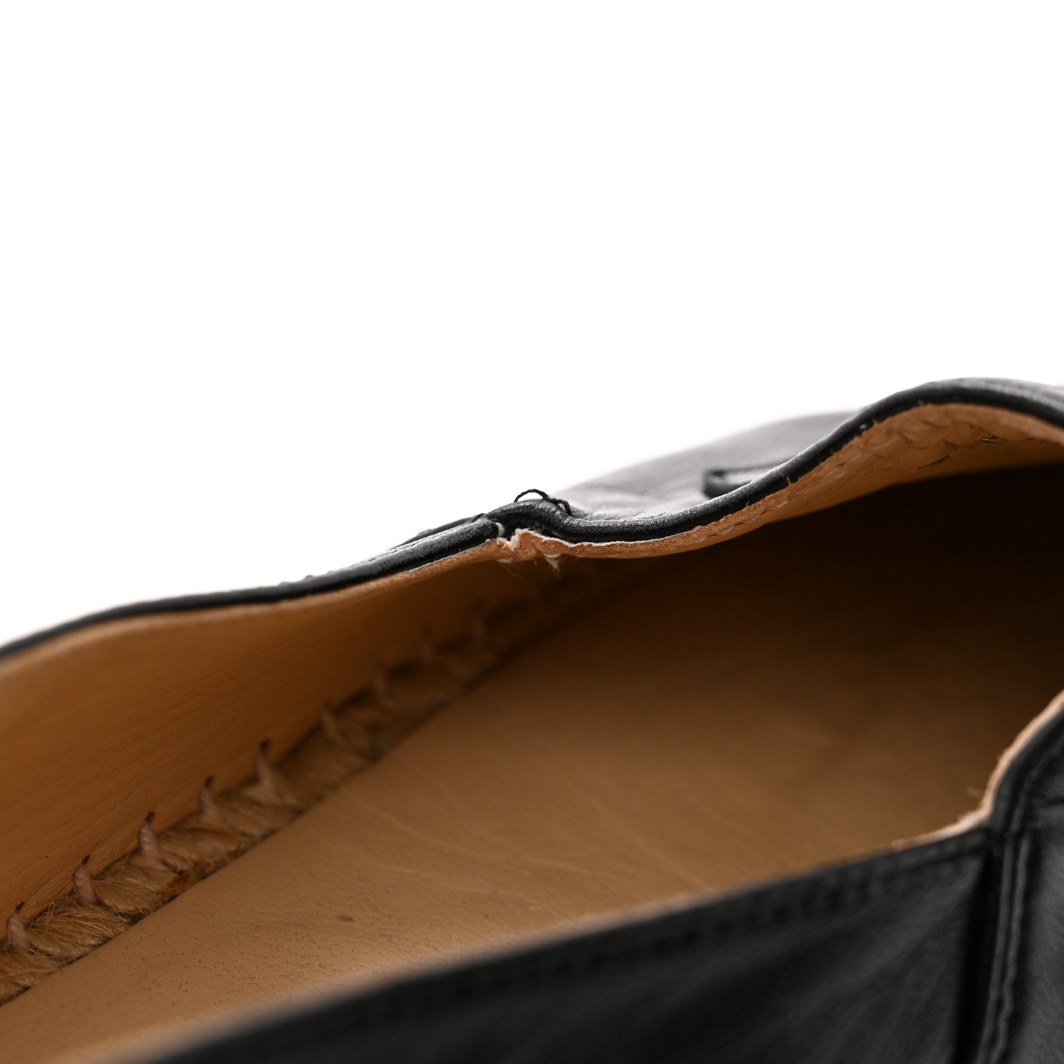 Lambskin CC Espadrilles 36 Black