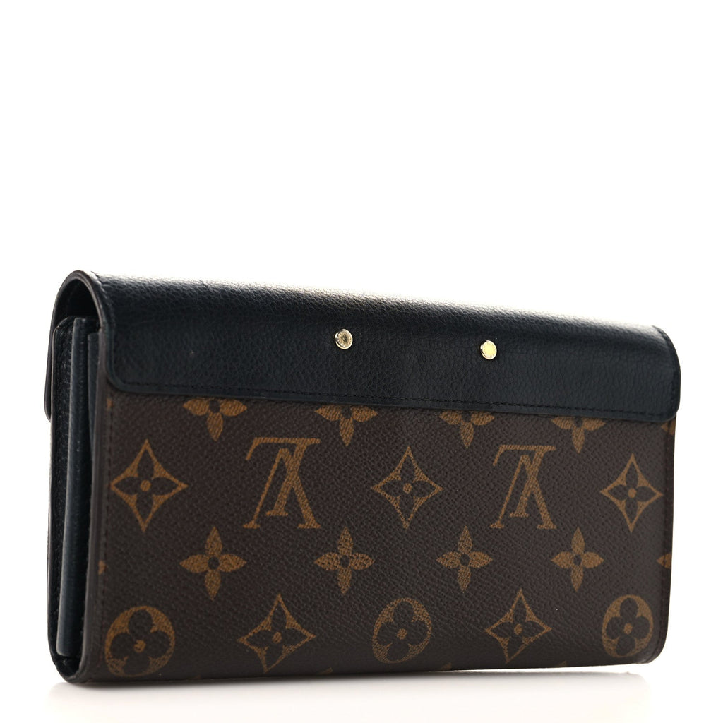 Louis Vuitton Monogram Pallas Wallet Black