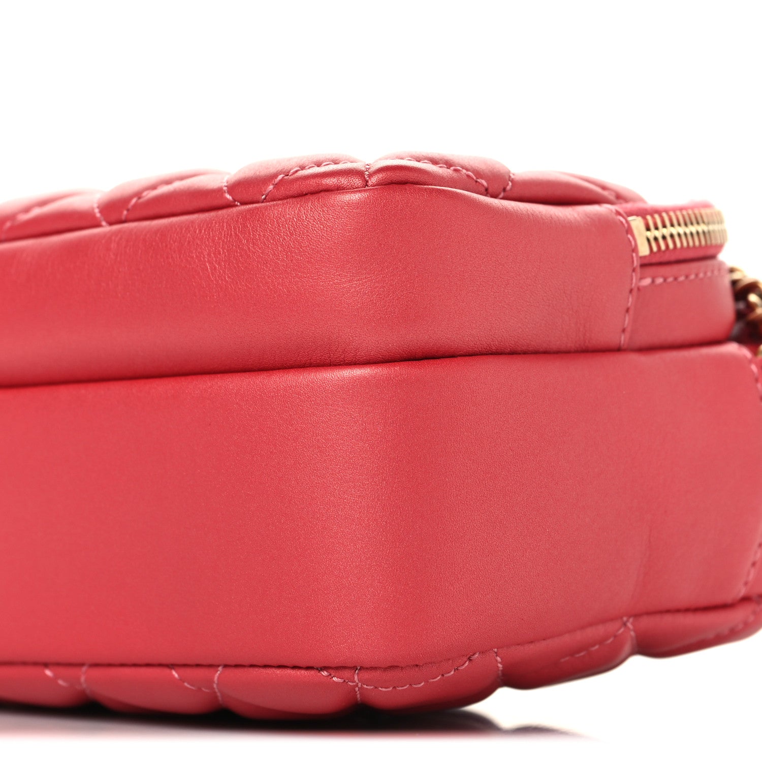 Chanel Calfskin Quilted Day Trips Camera Case Pink