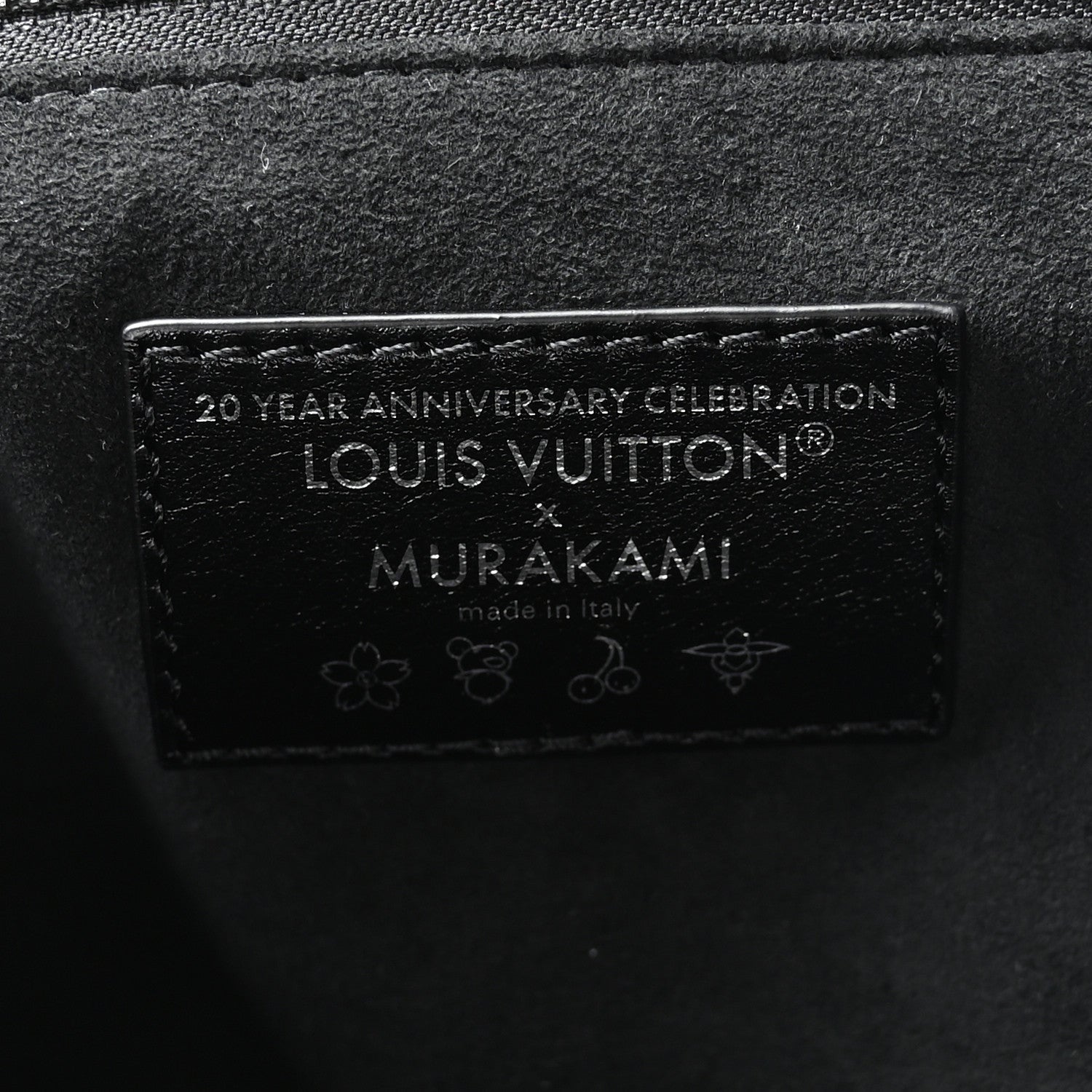 Louis Vuitton LV X TM Lambskin CarryAll Vibe MM Black