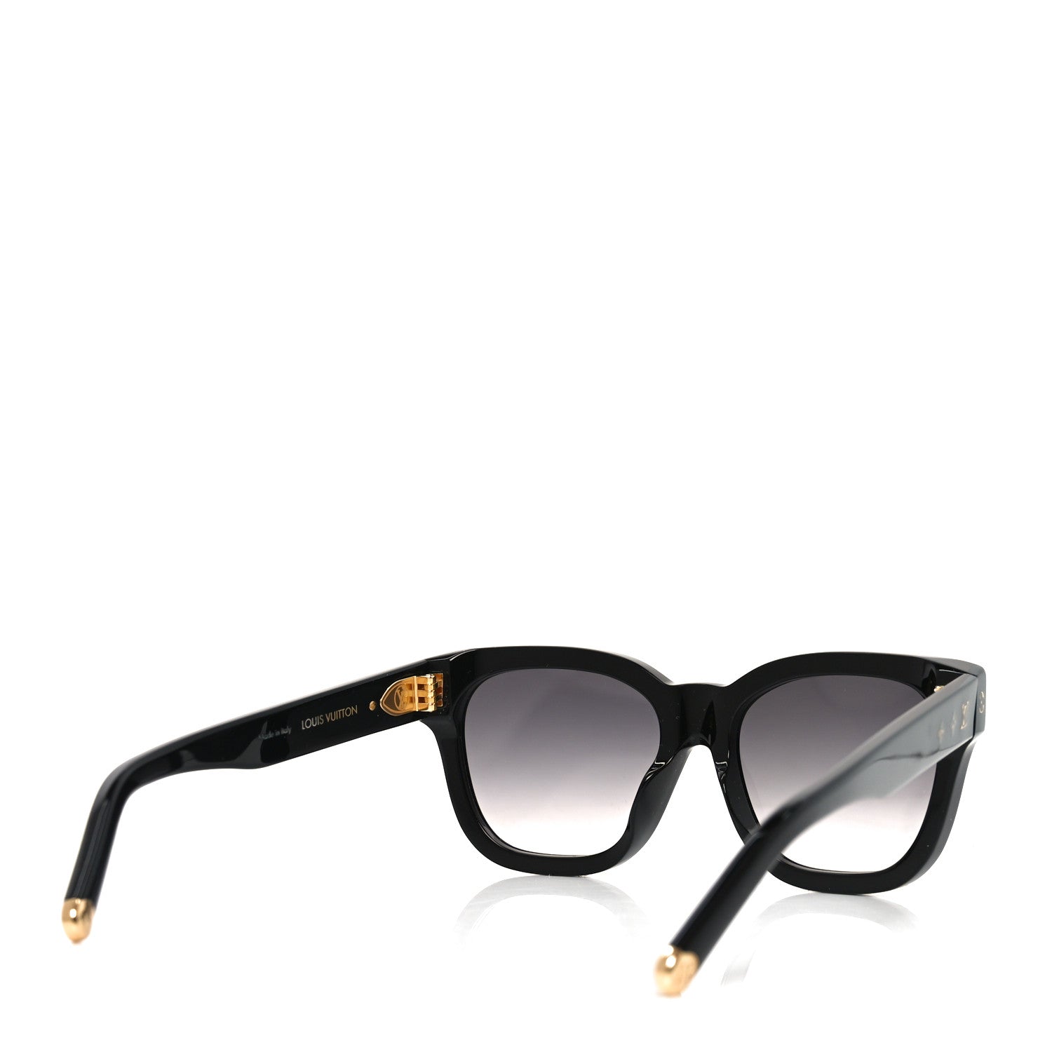 Louis Vuitton Acetate My Monogram Square Sunglasses Z1523E Black