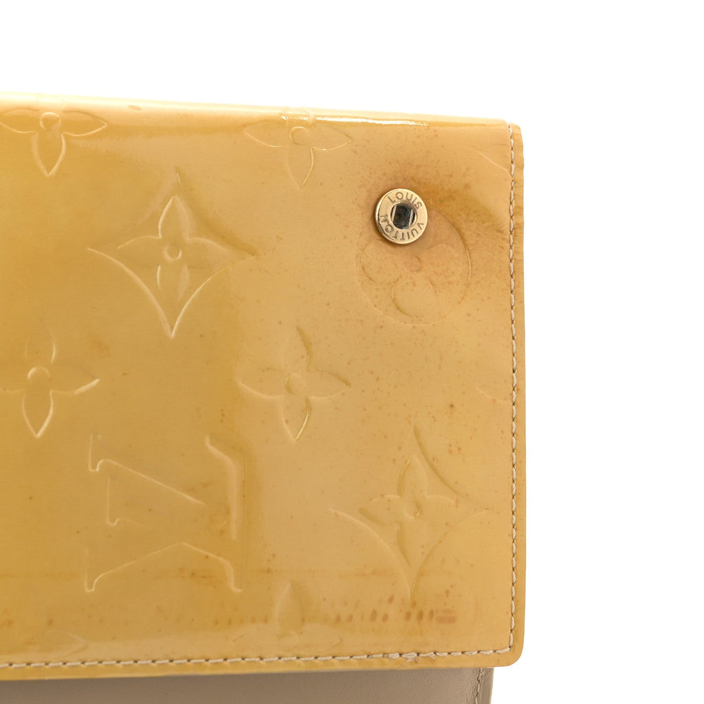 Louis Vuitton Vernis Walker Wallet Mango