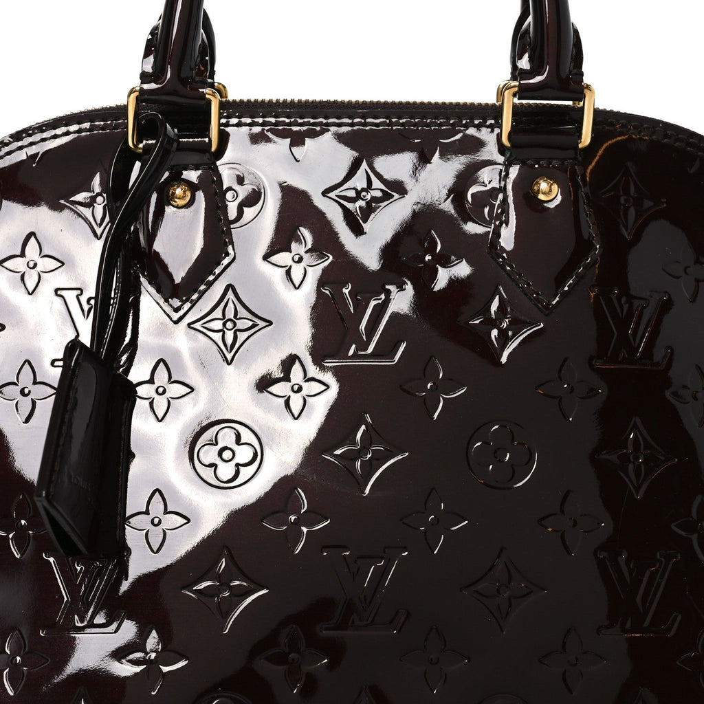 Louis Vuitton Vernis Alma PM Amarante