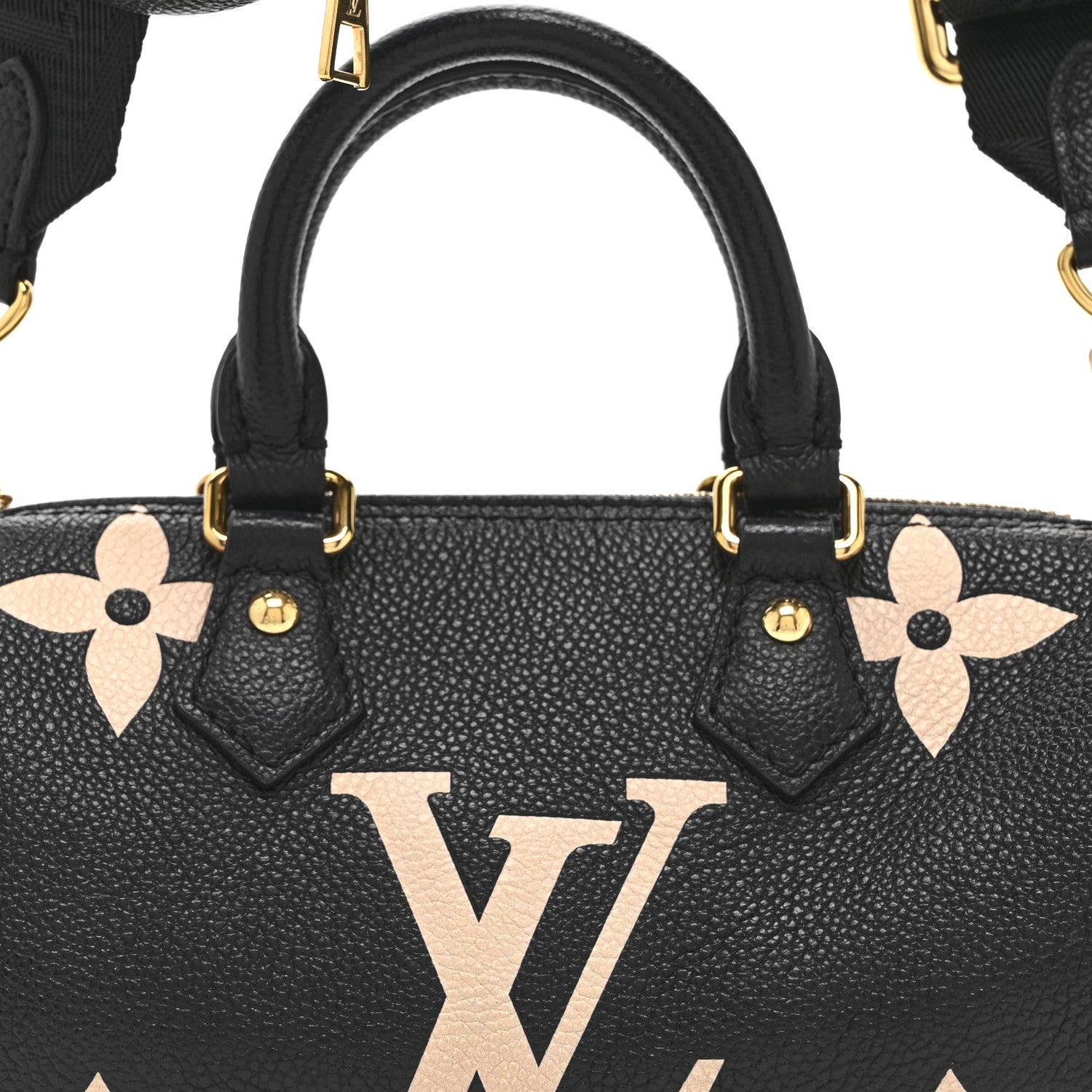 Louis Vuitton Empreinte Monogram Giant Papillon BB Black Beige