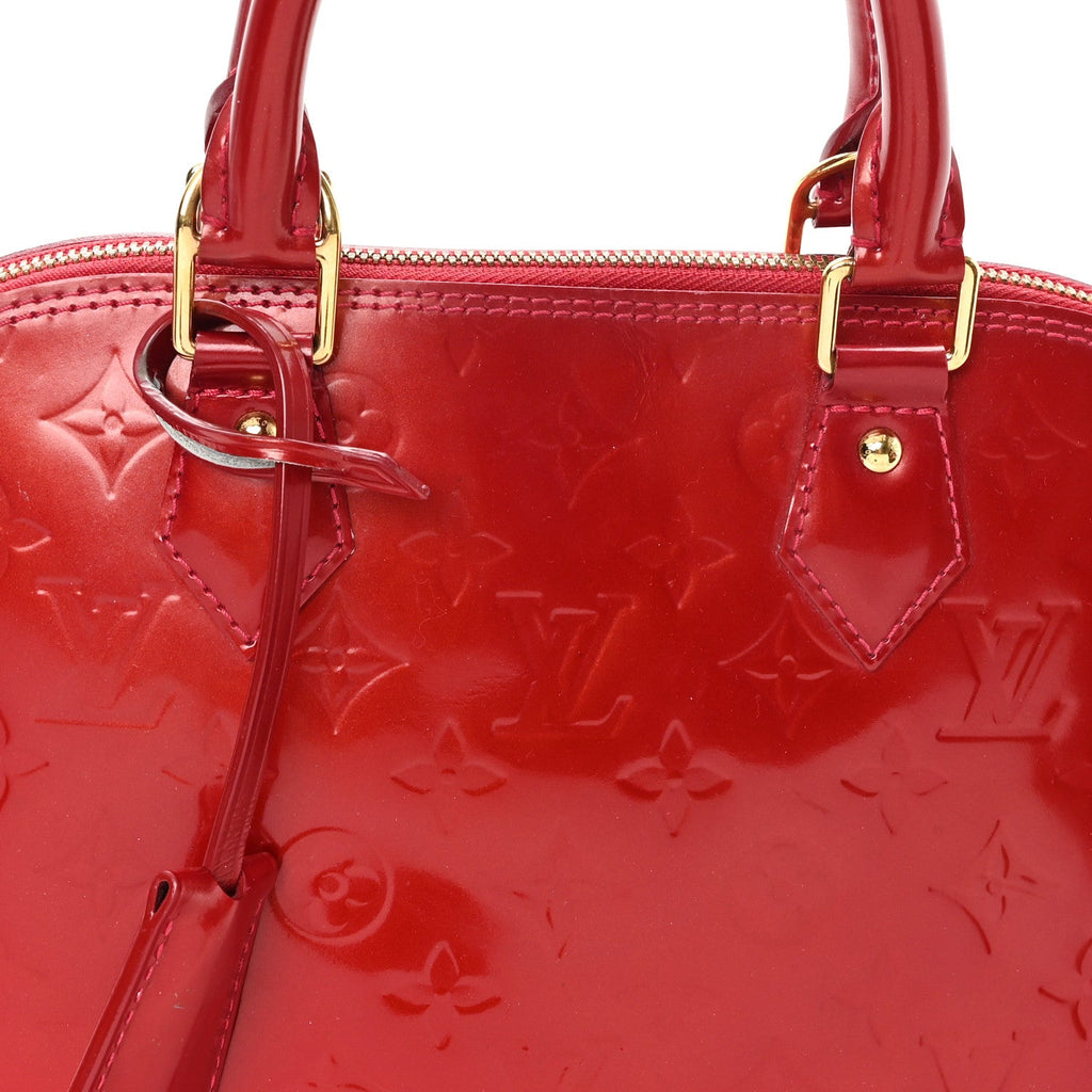 Louis Vuitton Vernis Alma PM Rose Indien
