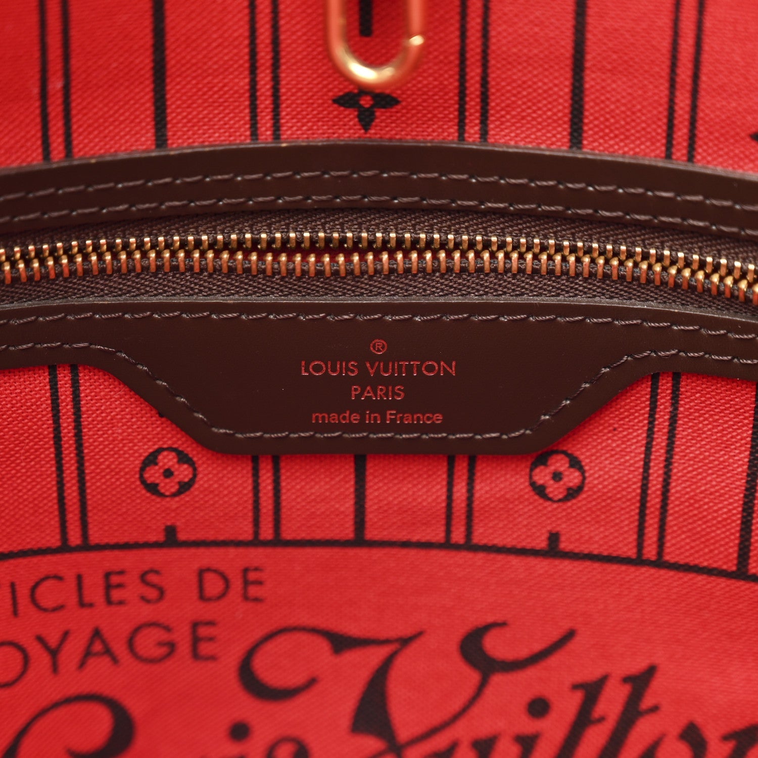 Louis Vuitton Damier Ebene Neverfull MM