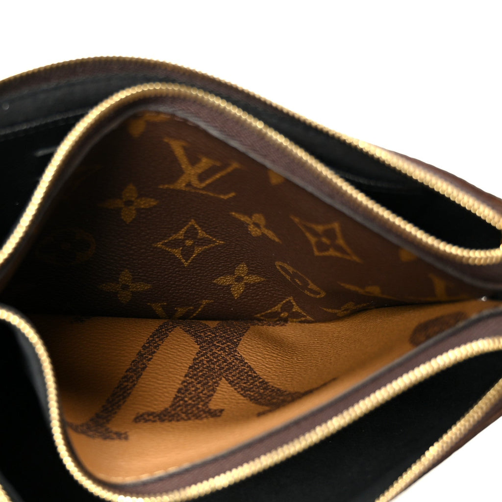 Louis Vuitton Reverse Monogram Giant Double Zip Pochette