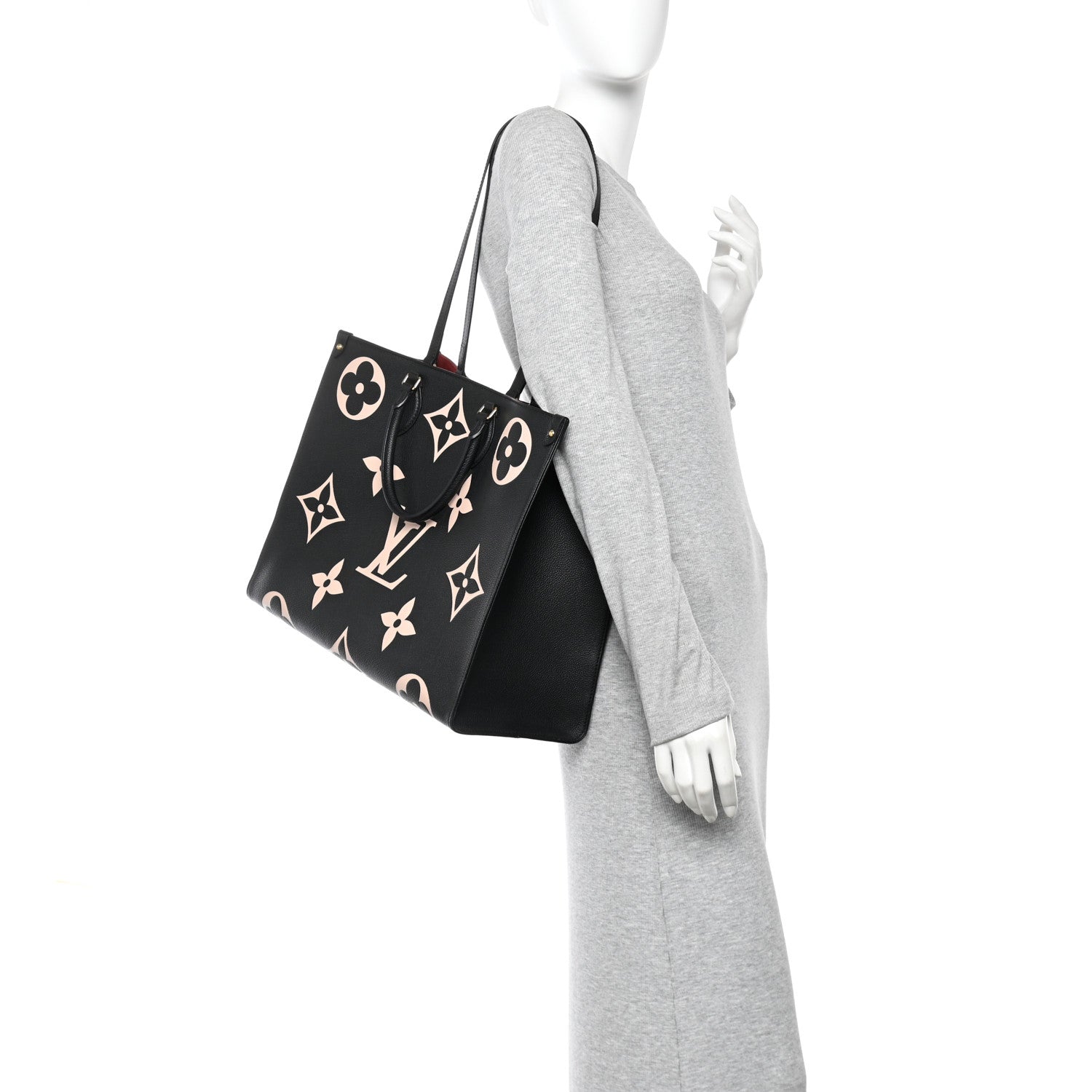 Louis Vuitton Empreinte Monogram Giant Onthego GM Black Beige