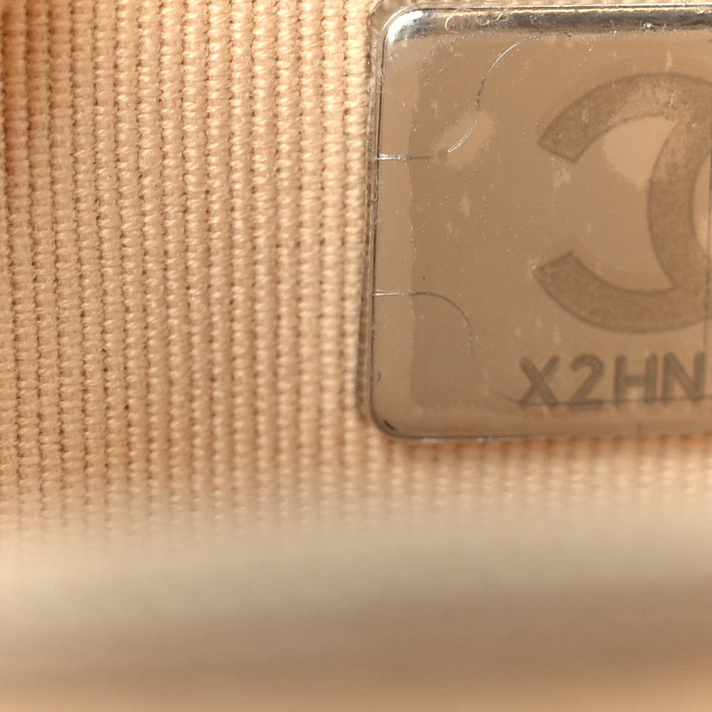 Chanel Caviar Quilted Wallet on Chain WOC Beige