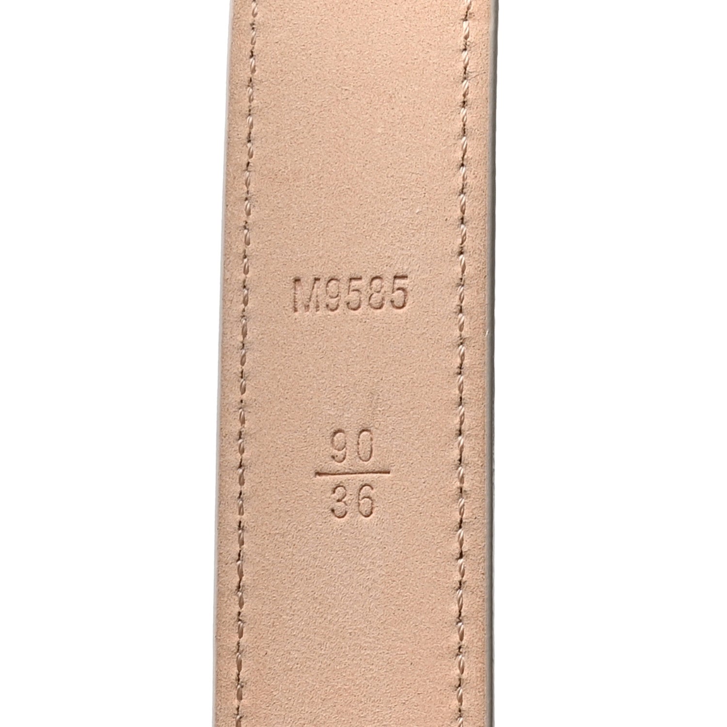 Louis Vuitton Monogram Multicolor 30mm Belt 90 36 White