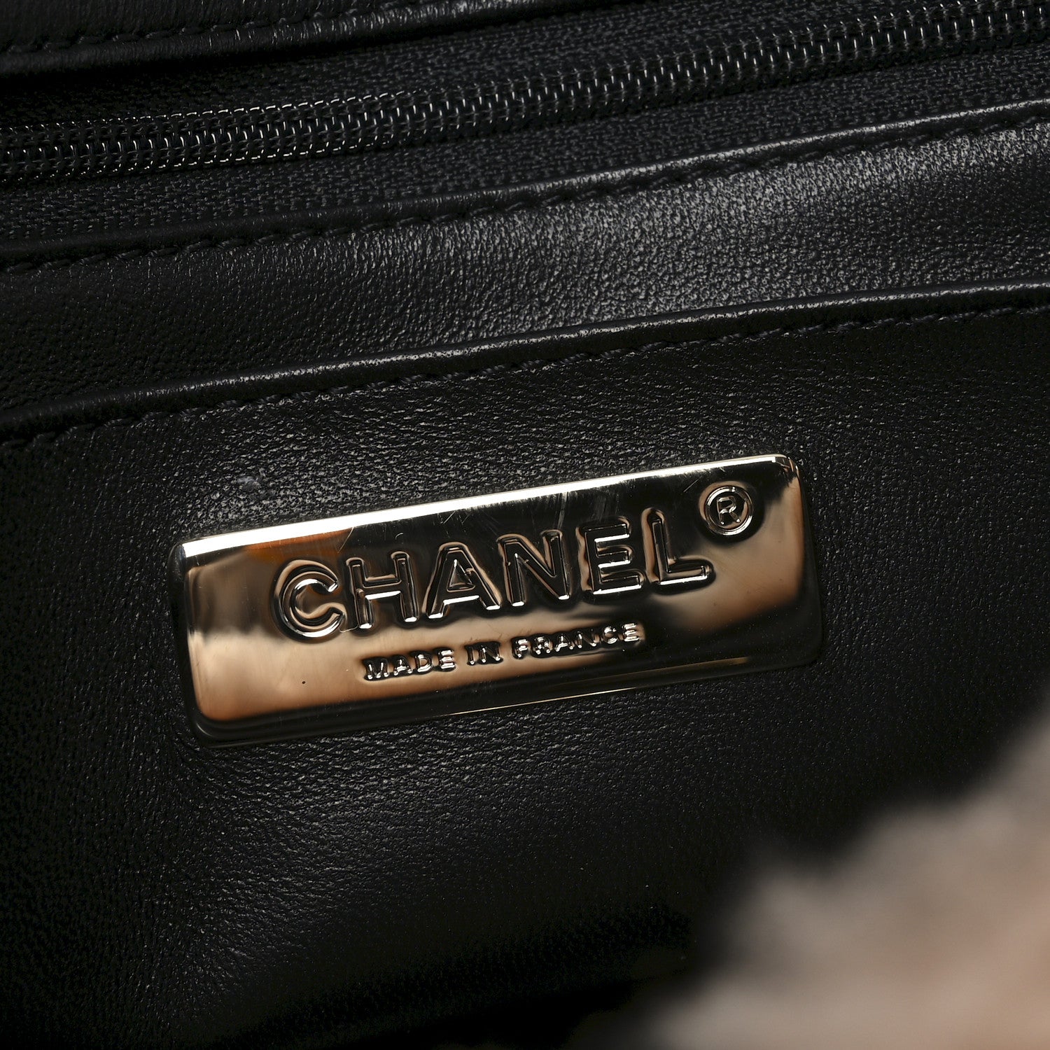 Chanel Shearling Lambskin Large Fluffy Tartan Single Flap Pink Black