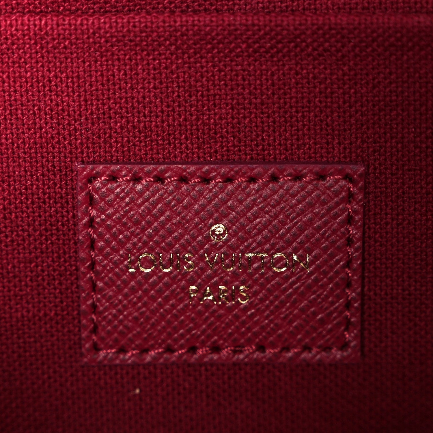 Louis Vuitton Monogram Pochette Felicie Chain Wallet Fuchsia