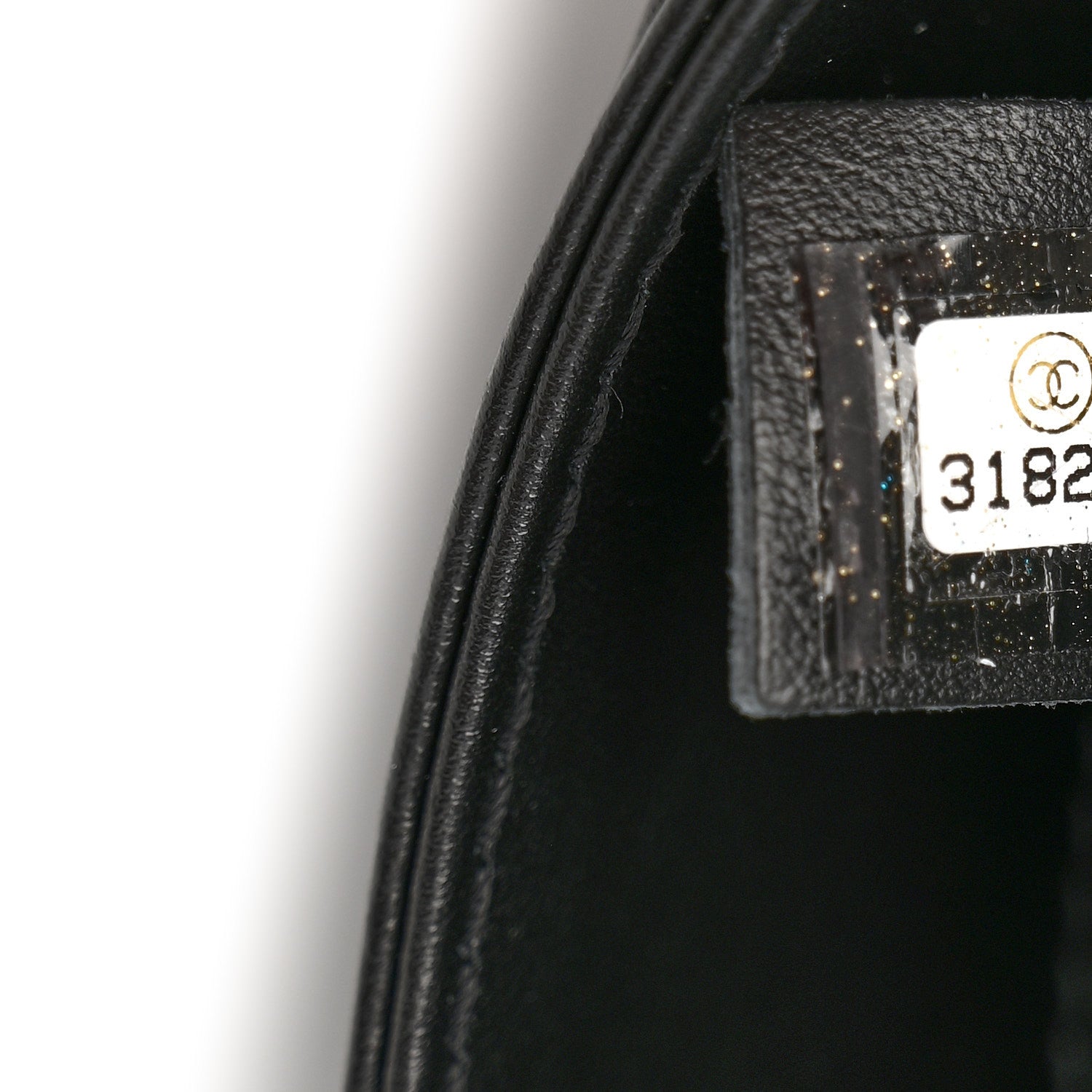 Chanel Calfskin Quilted CC Uniform Flap Belt Bag Black