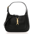 Gucci Boarded Dyana Lux Calfskin Small Jackie 1961 Hobo Black