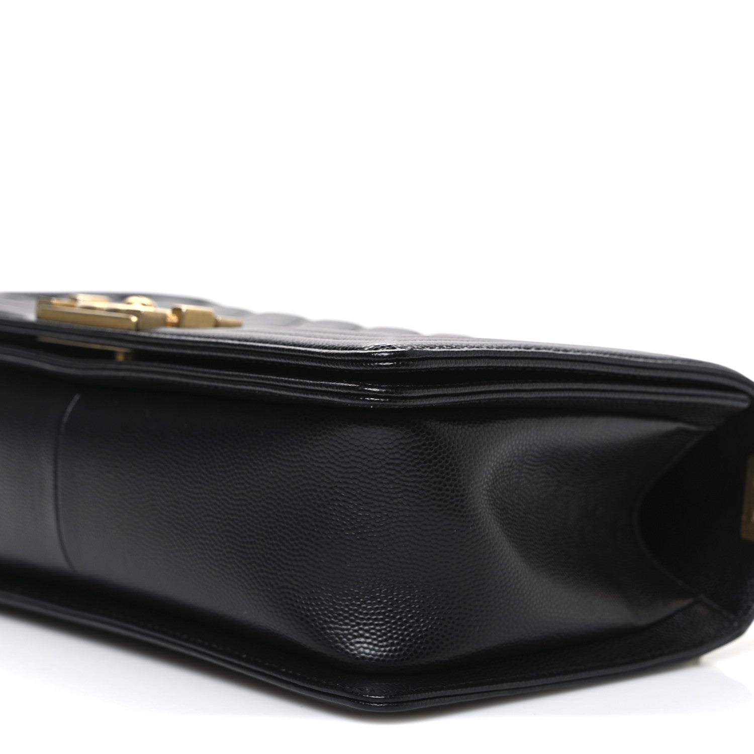 Chanel Caviar Quilted Medium Boy Flap Black