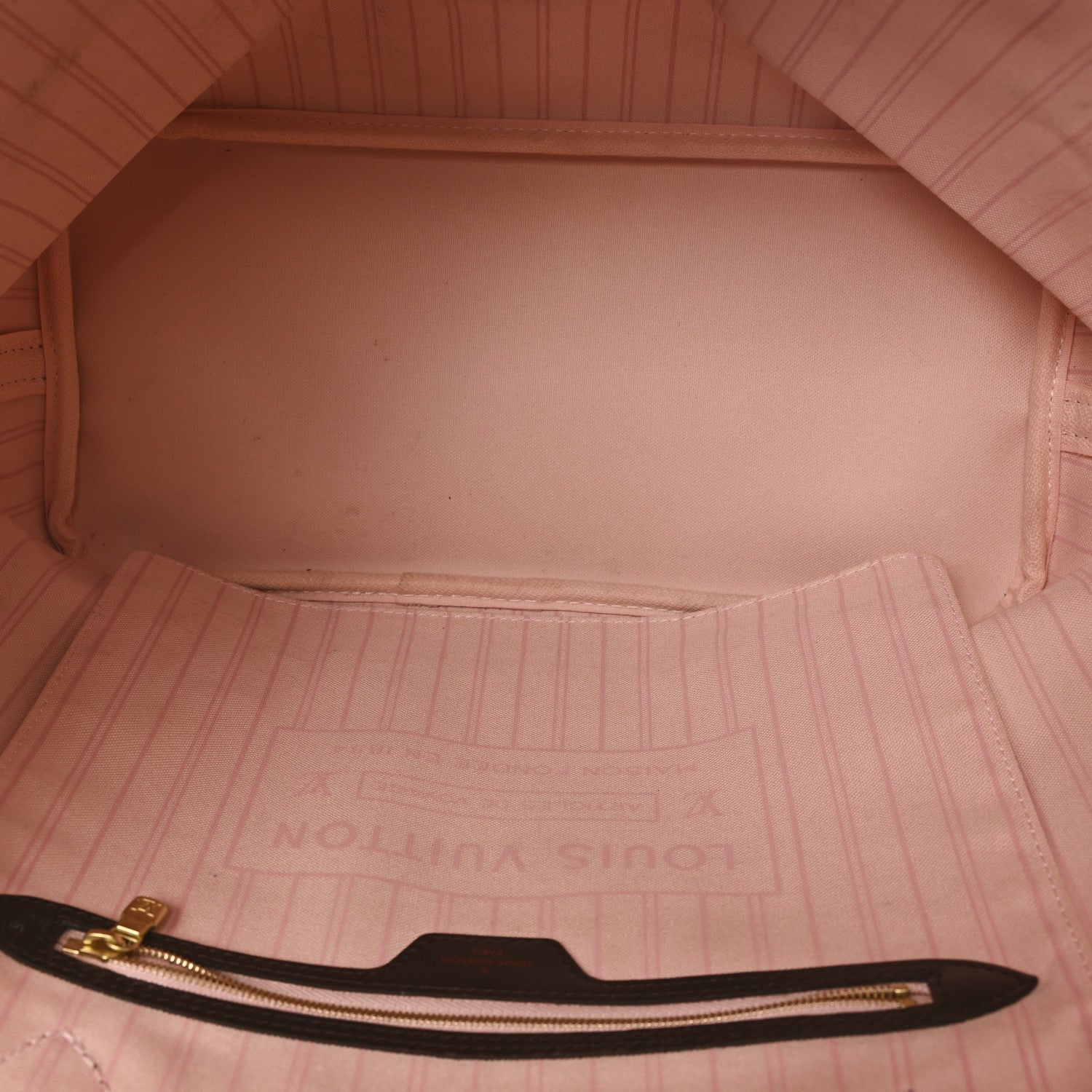 Louis Vuitton Damier Ebene Neo Neverfull MM Rose Ballerine