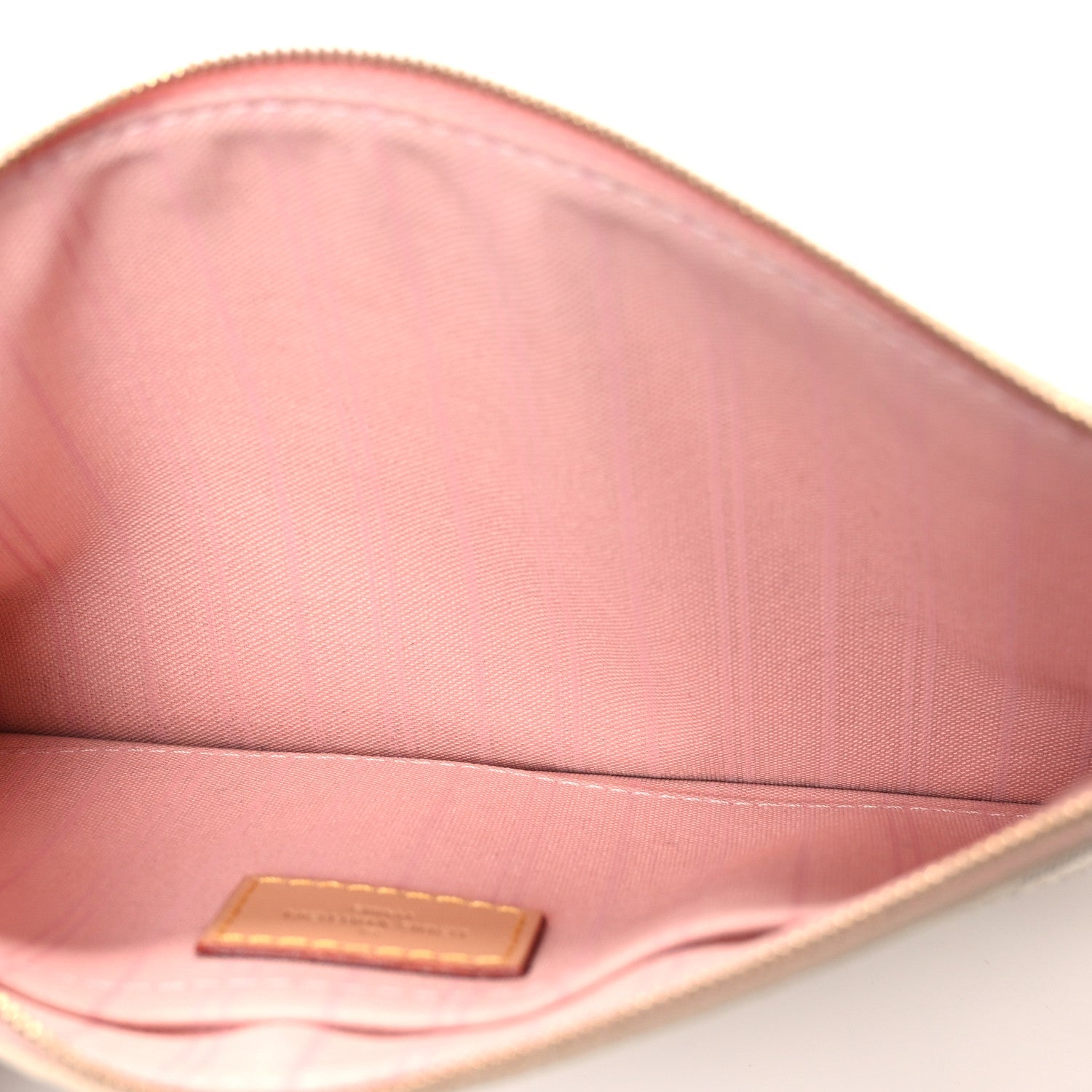 Louis Vuitton Damier Azur Neverfull MM GM Pochette Rose Ballerine