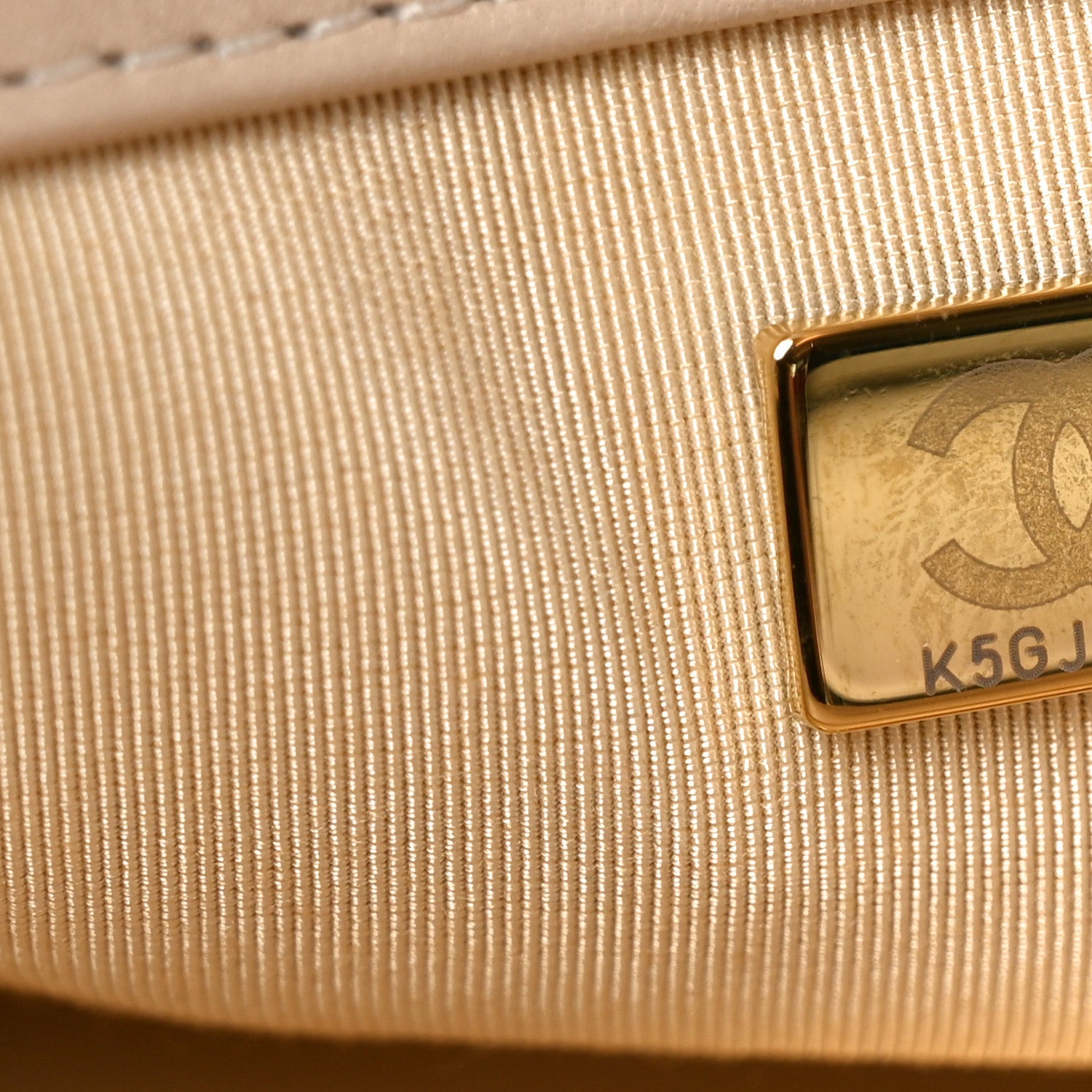 Chanel Lambskin Quilted Maxi Chanel 19 Flap Beige