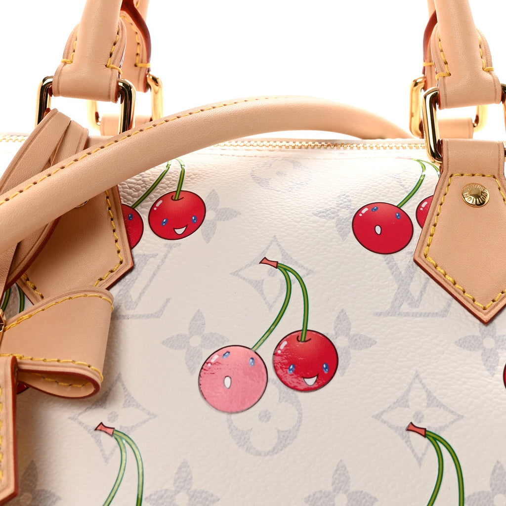 Louis Vuitton LV X TM Monogram Cerises Speedy Soft Bandouliere 30