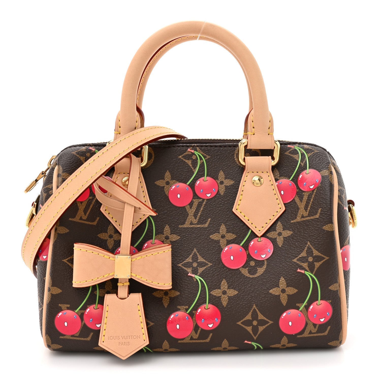 Louis Vuitton LV X TM Monogram Cerises Speedy Bandouliere 20