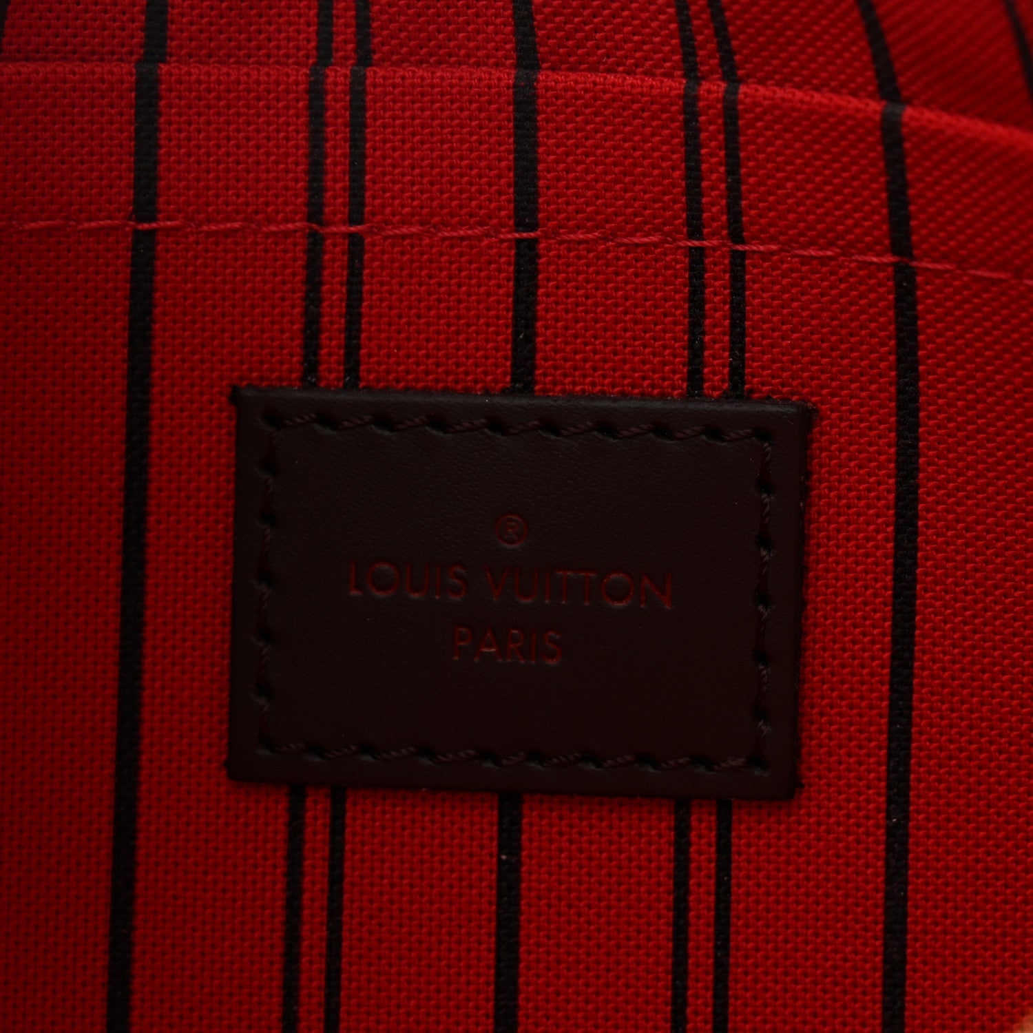Louis Vuitton Damier Ebene Neverfull MM GM Pochette