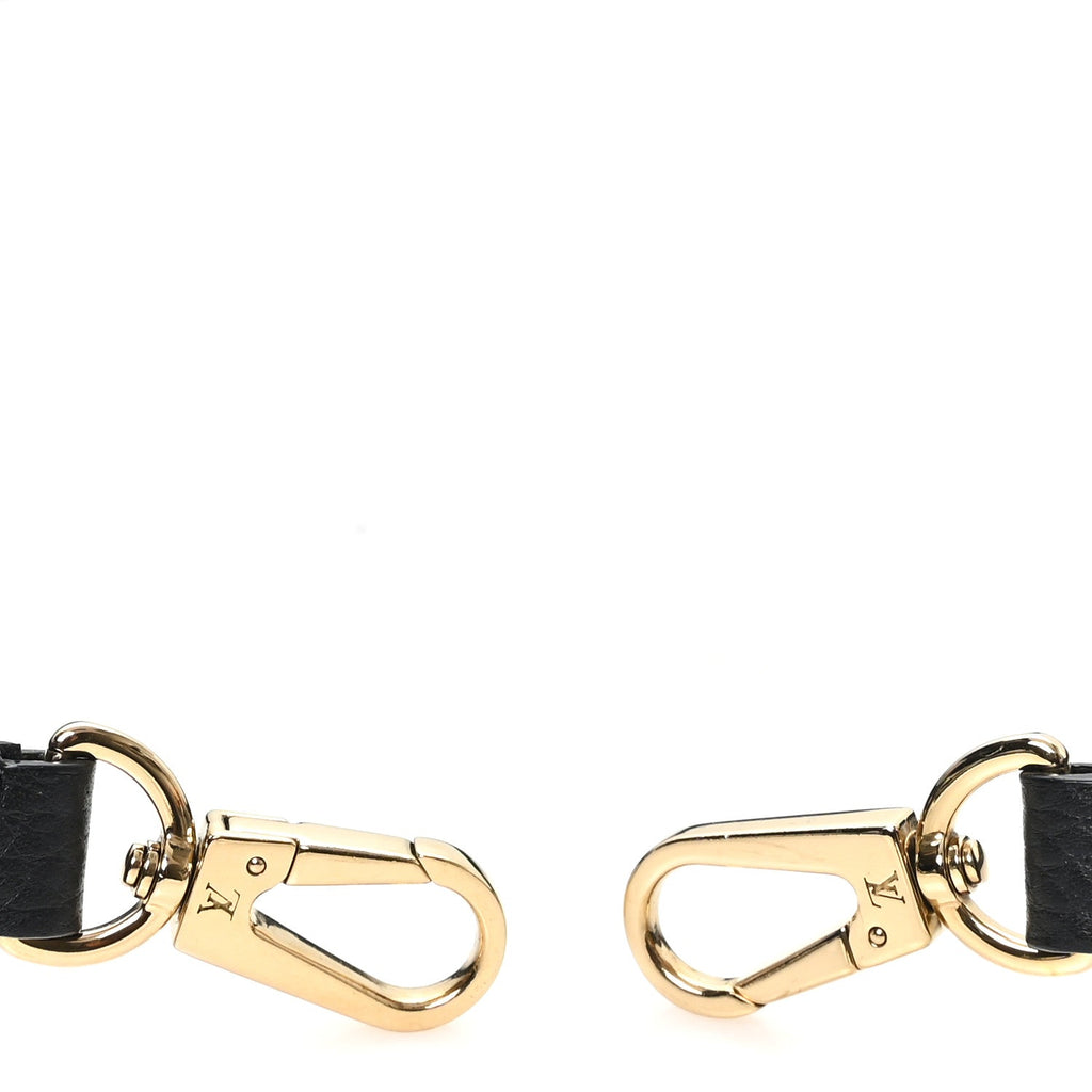 Louis Vuitton Taurillon Capucines Mini Shoulder Strap Black