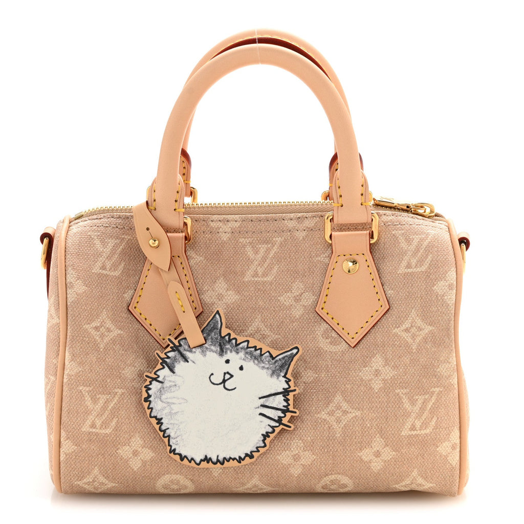 Louis Vuitton Meowgram Grace Coddington Speedy Bandouliere 20
