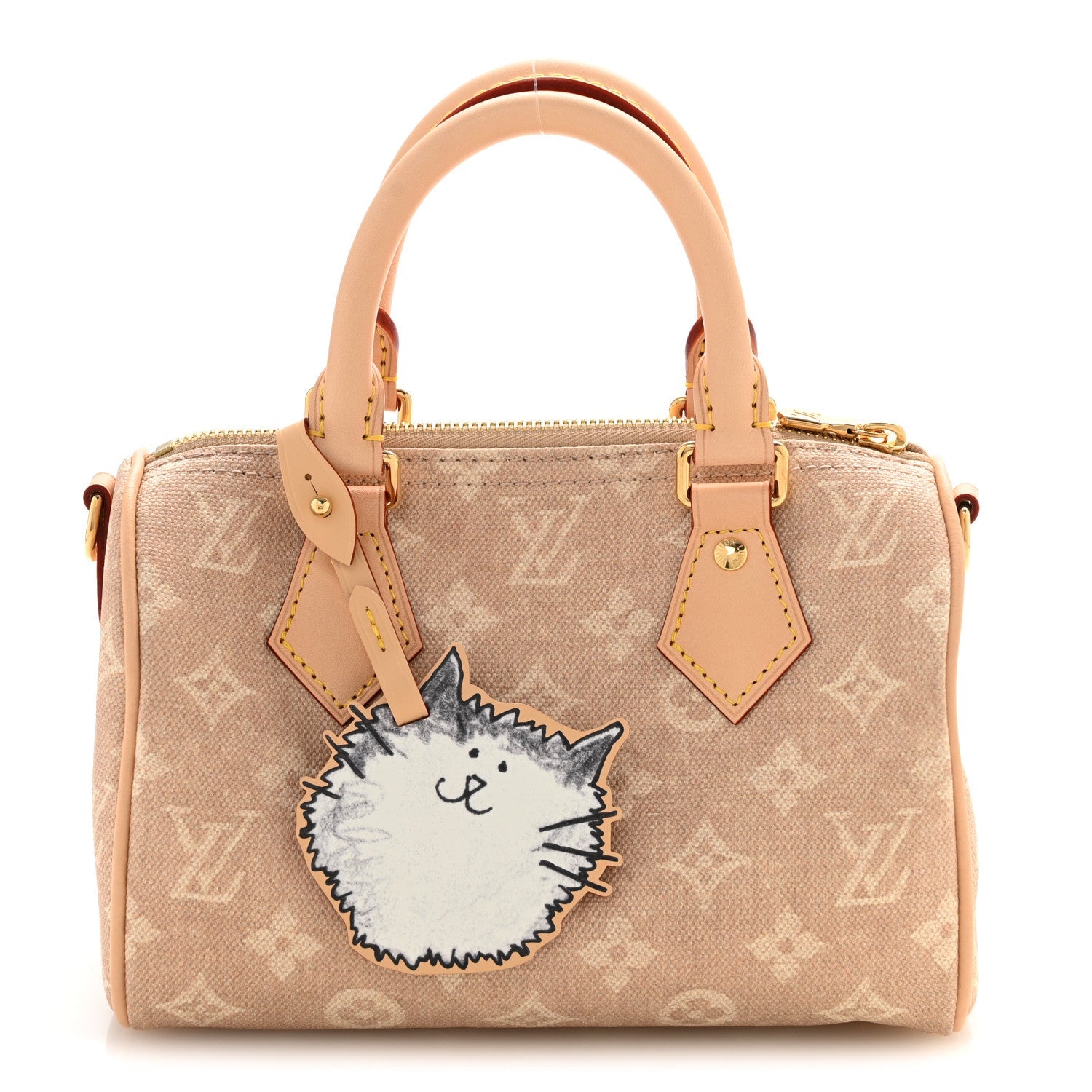 Louis Vuitton Meowgram Grace Coddington Speedy Bandouliere 20