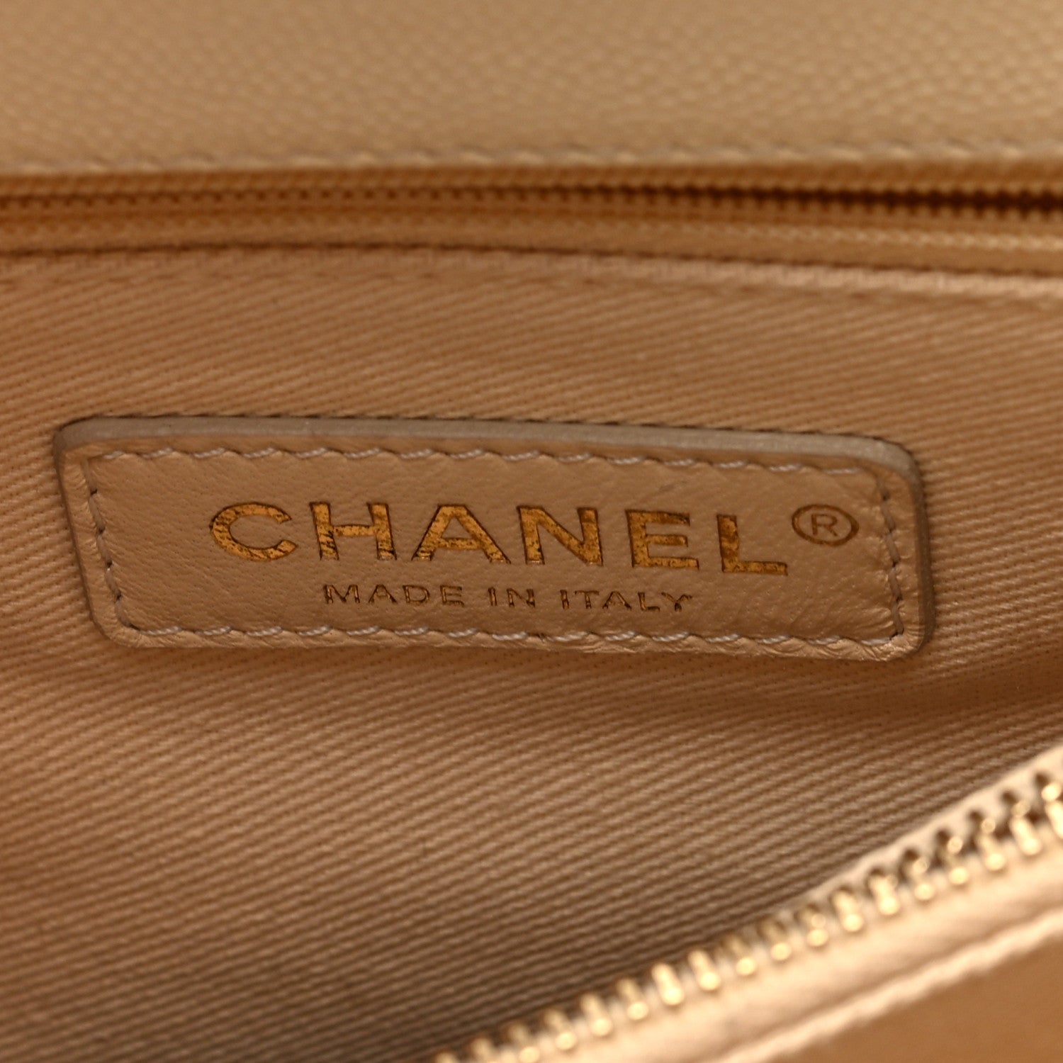 Chanel Caviar Quilted Small Coco Handle Flap White