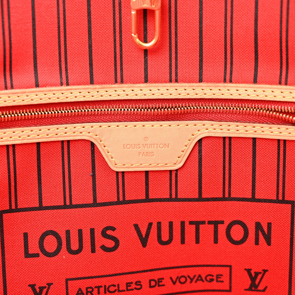 Louis Vuitton Monogram Neo Neverfull MM Cherry