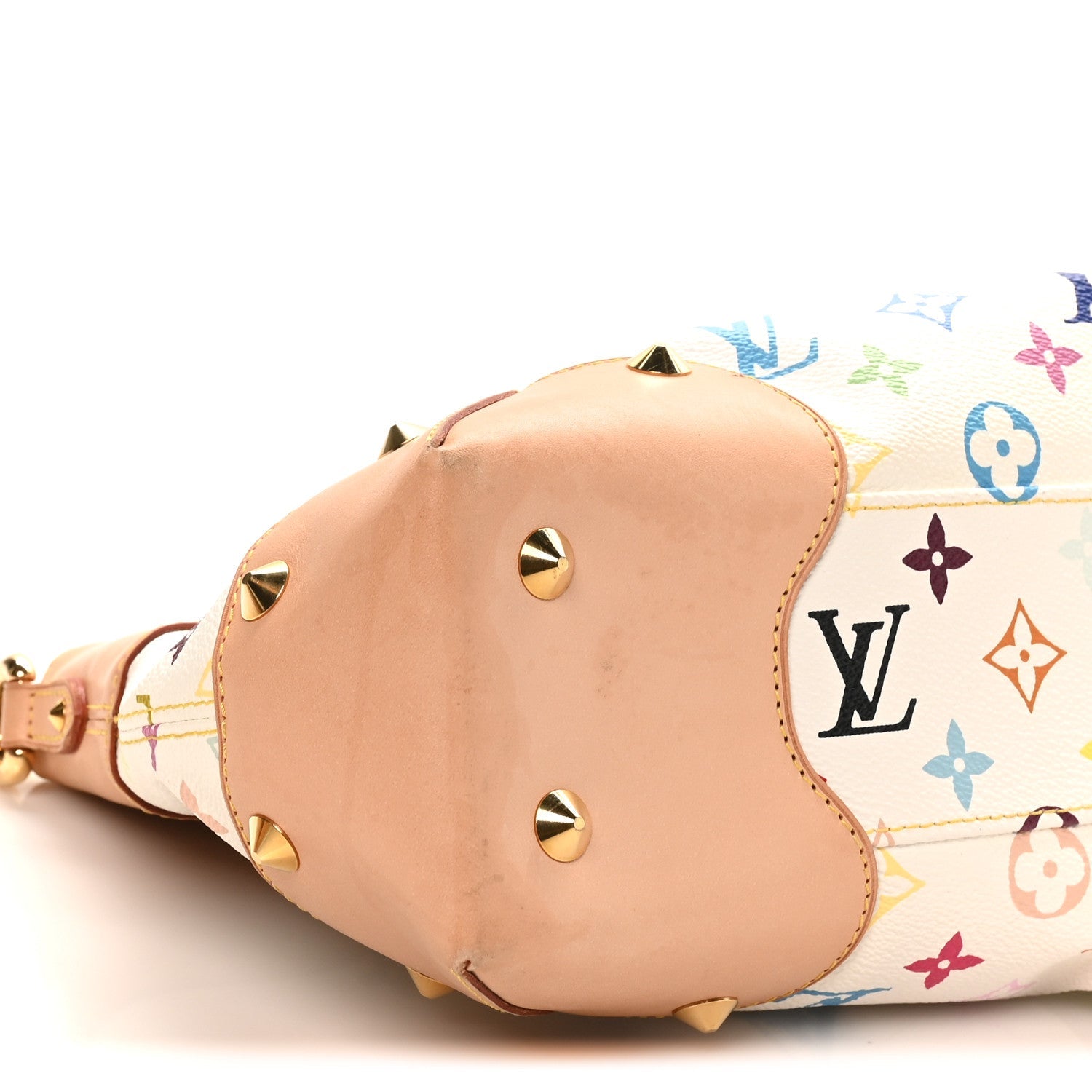 Louis Vuitton Monogram Multicolor Judy MM White