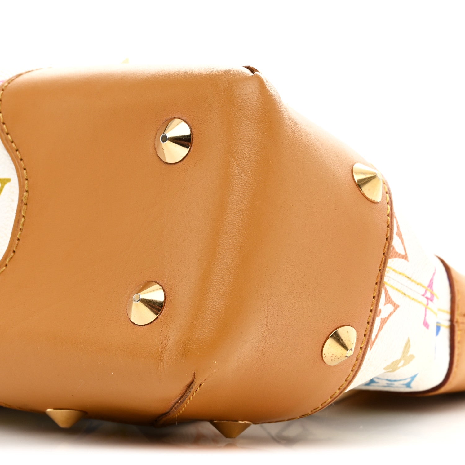 Louis Vuitton Monogram Multicolor Judy MM White