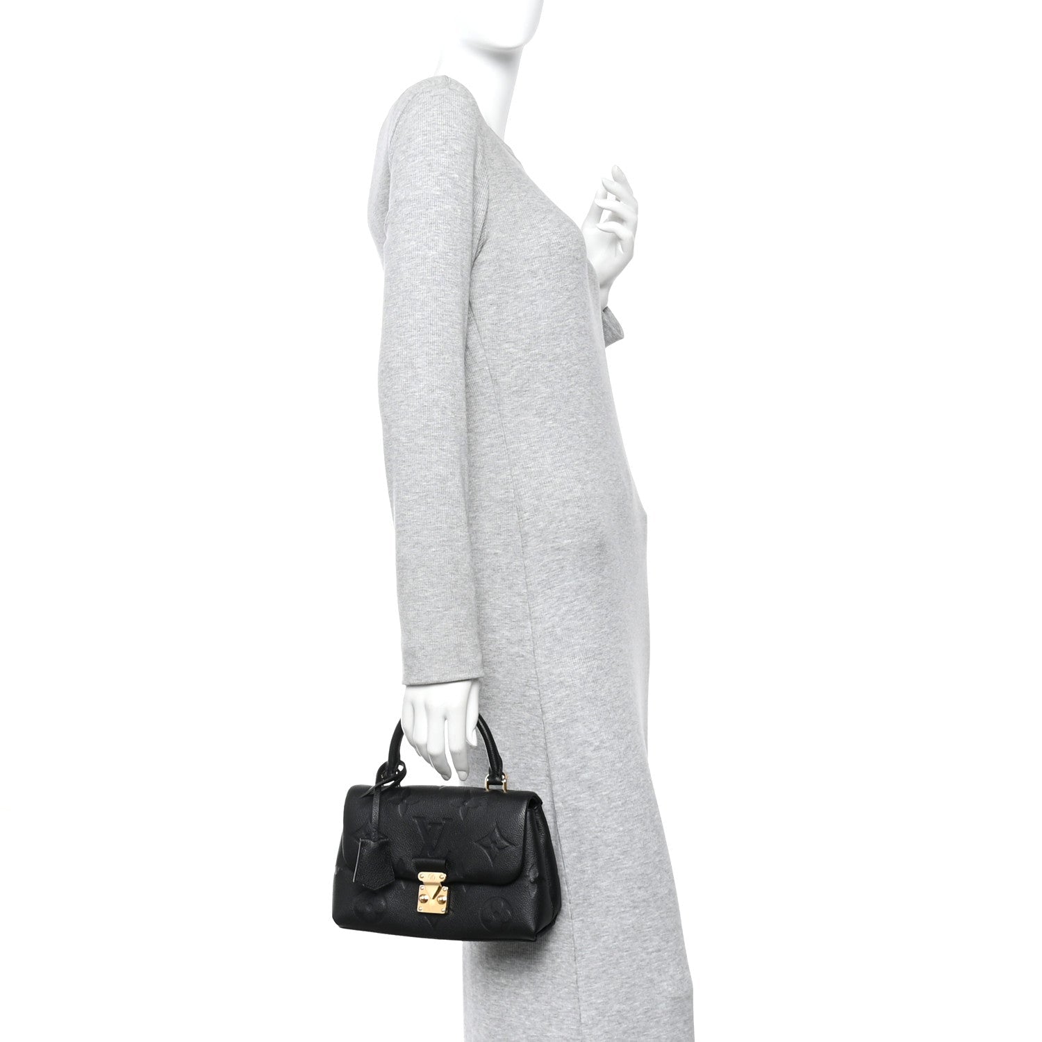 Louis Vuitton Empreinte Monogram Giant Madeleine BB Black