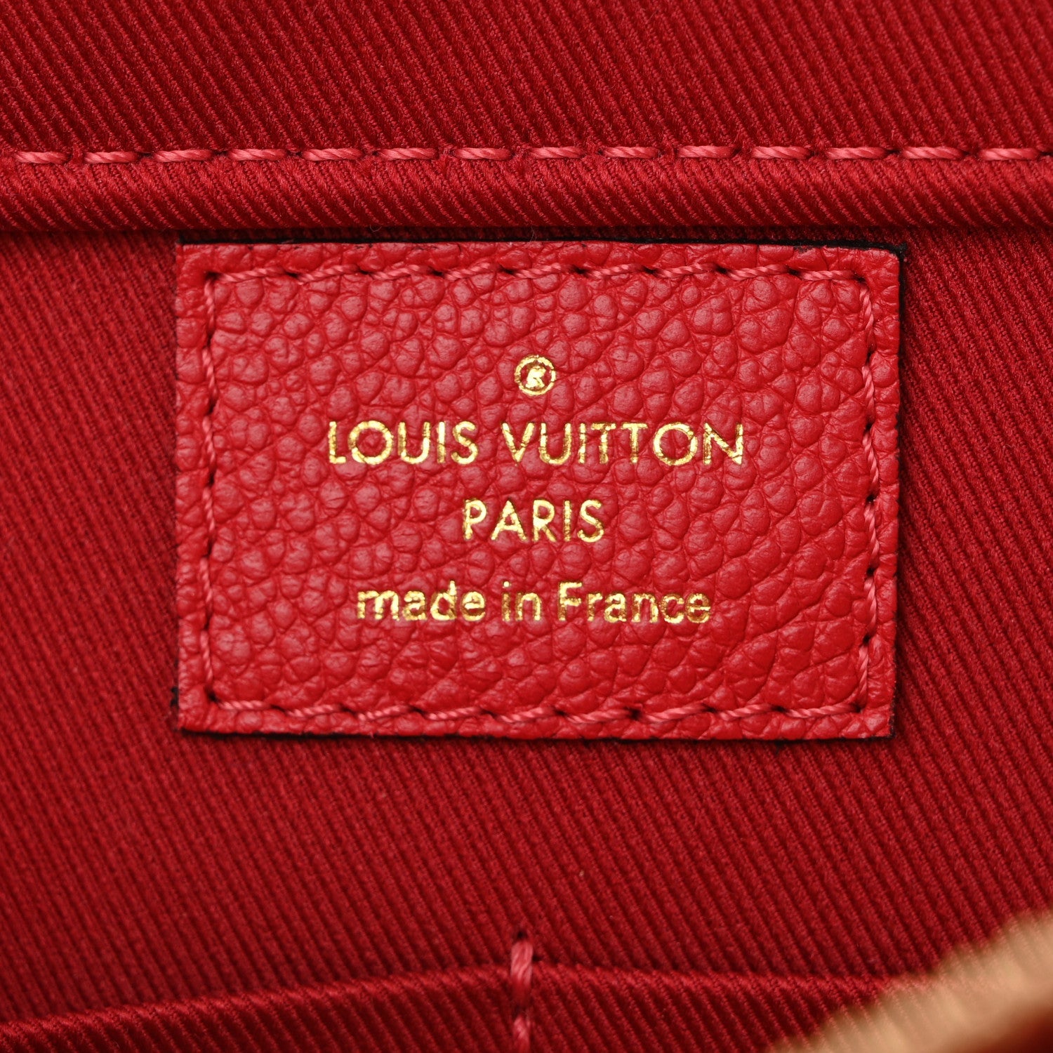 Louis Vuitton Empreinte Sully PM Scarlet
