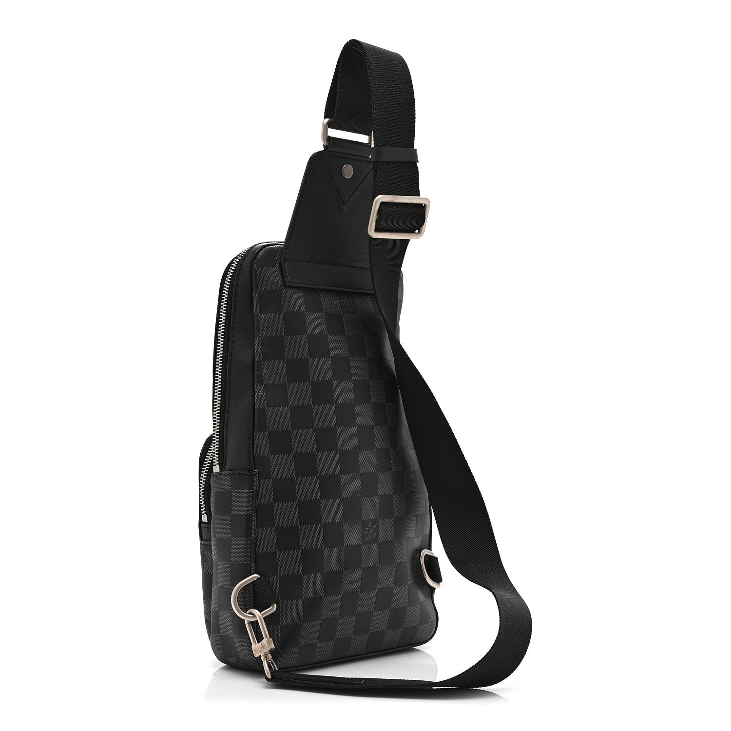 Louis Vuitton Damier Graphite Avenue Sling Bag Onyx Silver