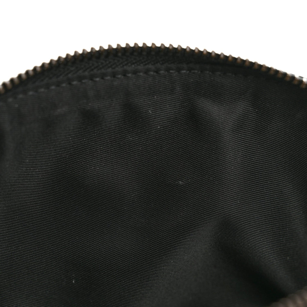 Gucci Calfskin Matelasse GG Marmont Pouch Cosmetic Case Black