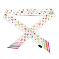 Louis Vuitton LV X TM Silk Monogram Multicolor BB Bandeau White