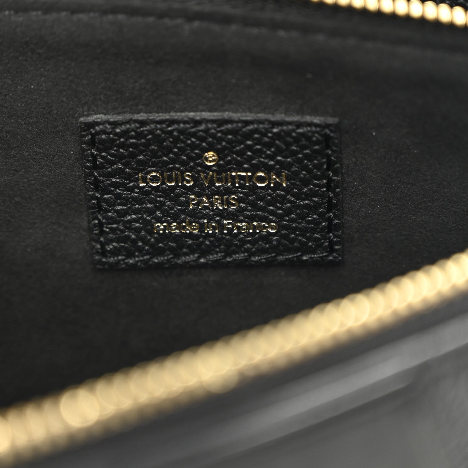 Louis Vuitton Empreinte Monogram Giant Multi Pochette Accessories Black