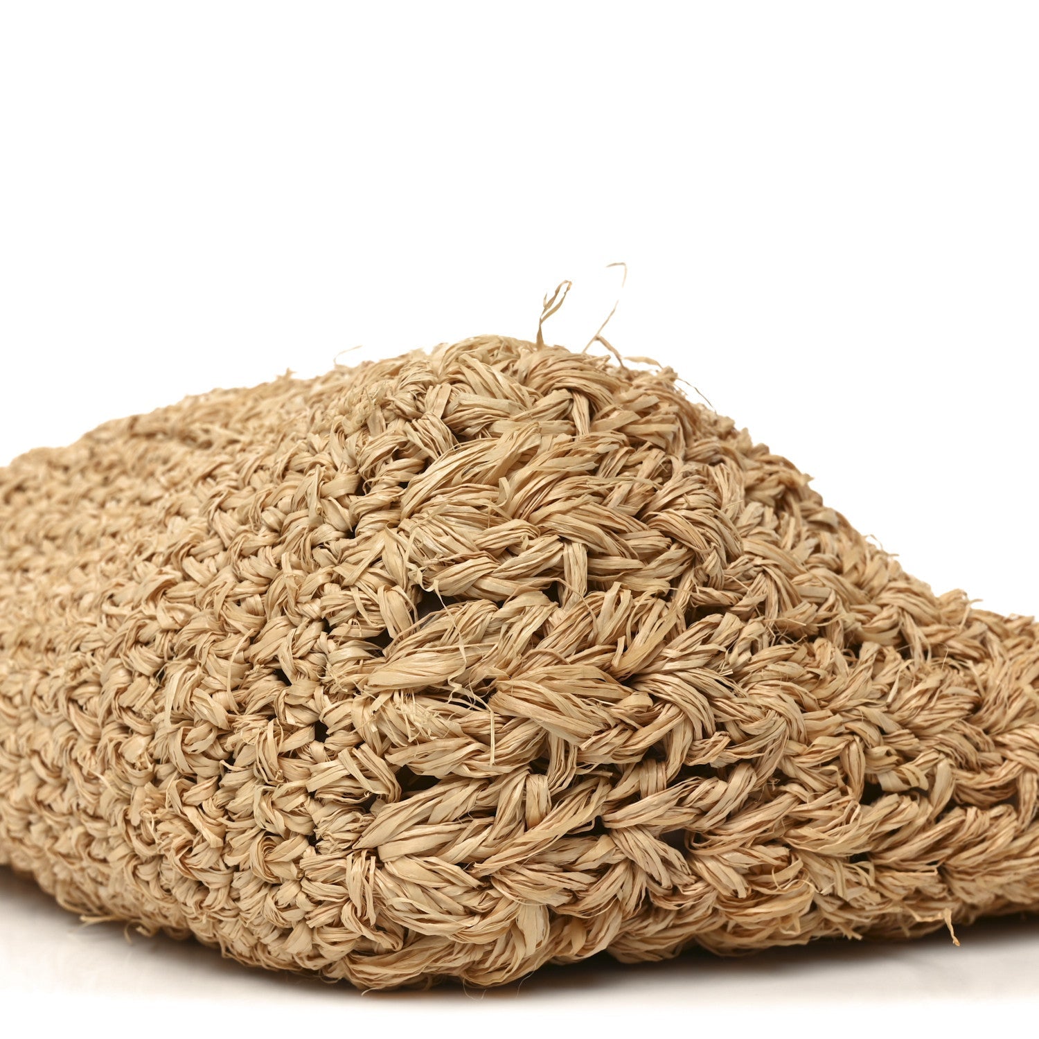 Chanel Straw Raffia Tote Natural Pink