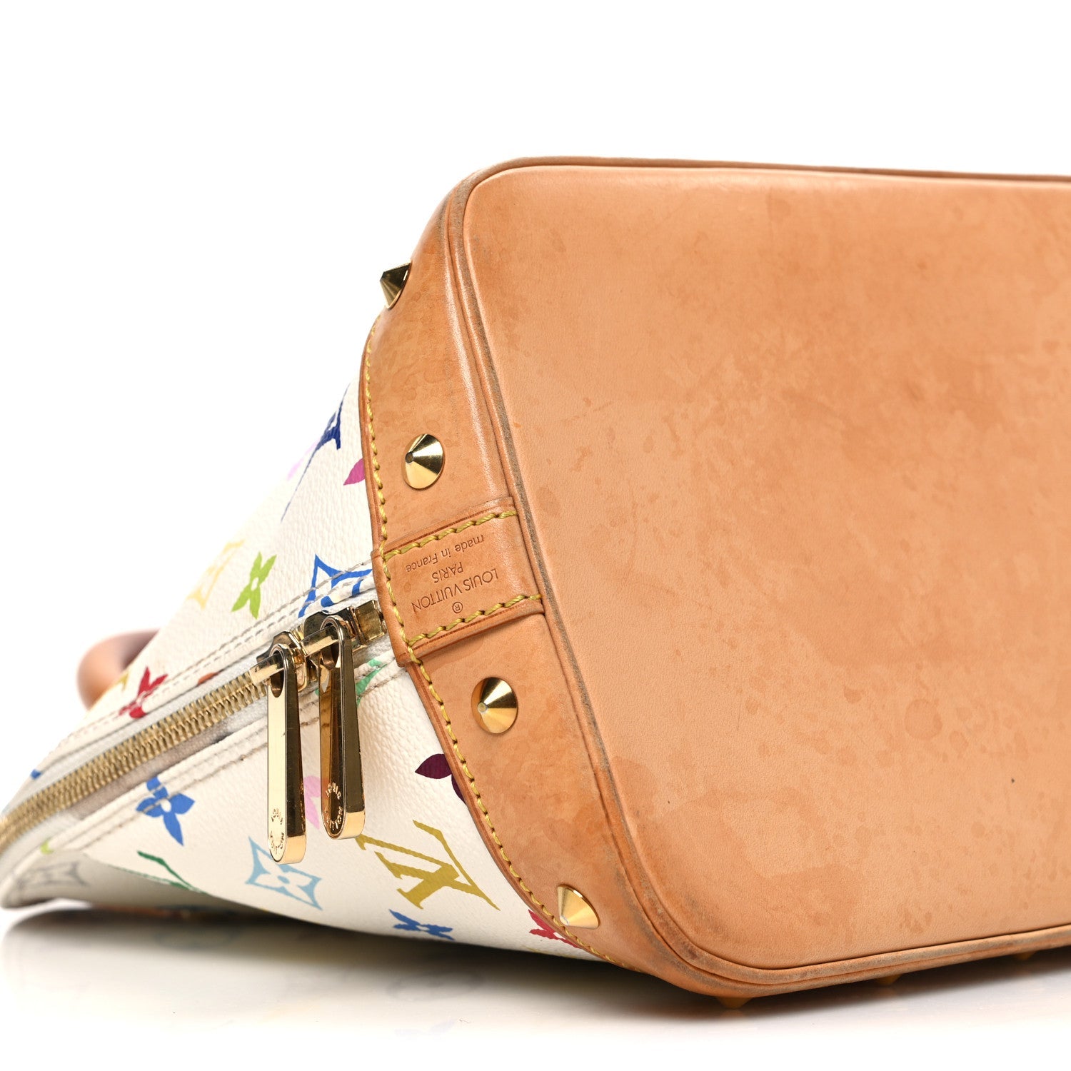 Louis Vuitton Monogram Multicolor Alma White