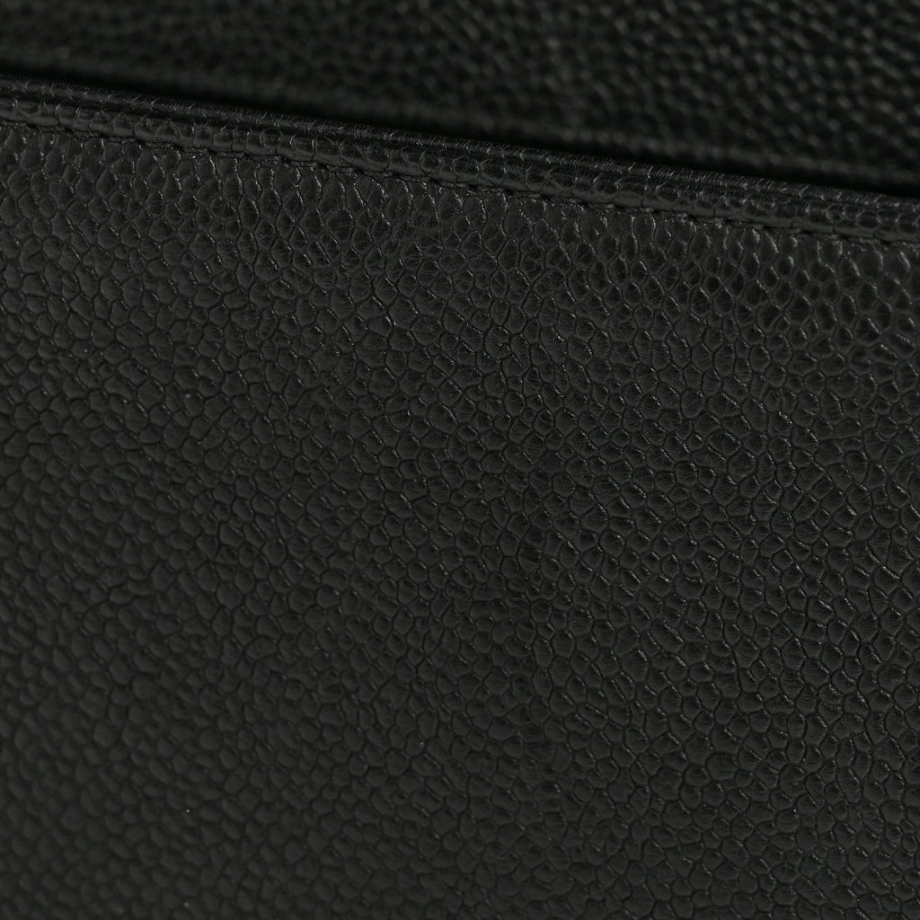 Chanel Caviar Quilted Medium Boy Flap Black