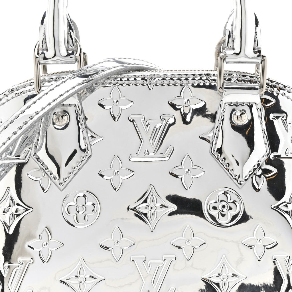 Louis Vuitton Monogram Miroir Alma BB Silver