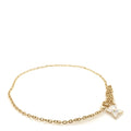 Louis Vuitton LV x TM Monogram Multicolor Chain Belt White