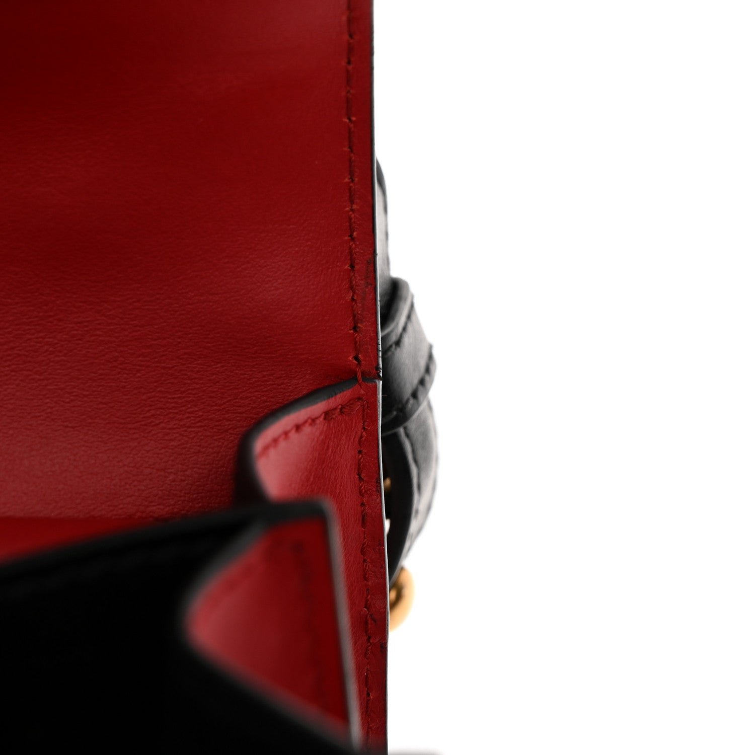 Prada City Calfskin Saffiano Cahier Bag Fuoco Black