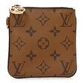 Louis Vuitton Reverse Monogram Trio Square Pouch