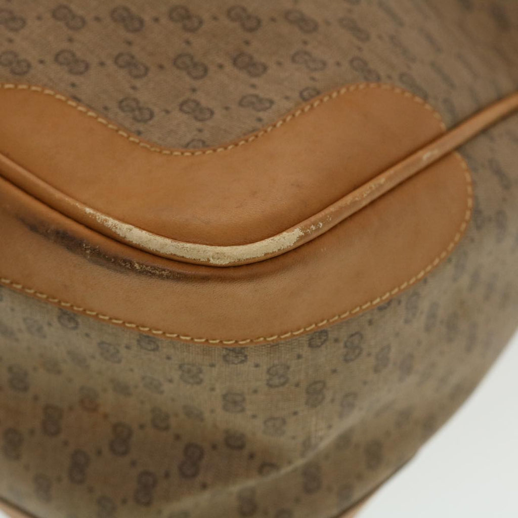 GUCCI Micro GG Canvas Hand Bag PVC Leather Beige 002.104.0033  43224