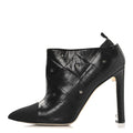 Lambskin Quilted CC Cap Toe Booties 41 Black