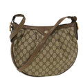 GUCCI GG Canvas Shoulder Bag PVC Leather Beige 41.02.058  43239