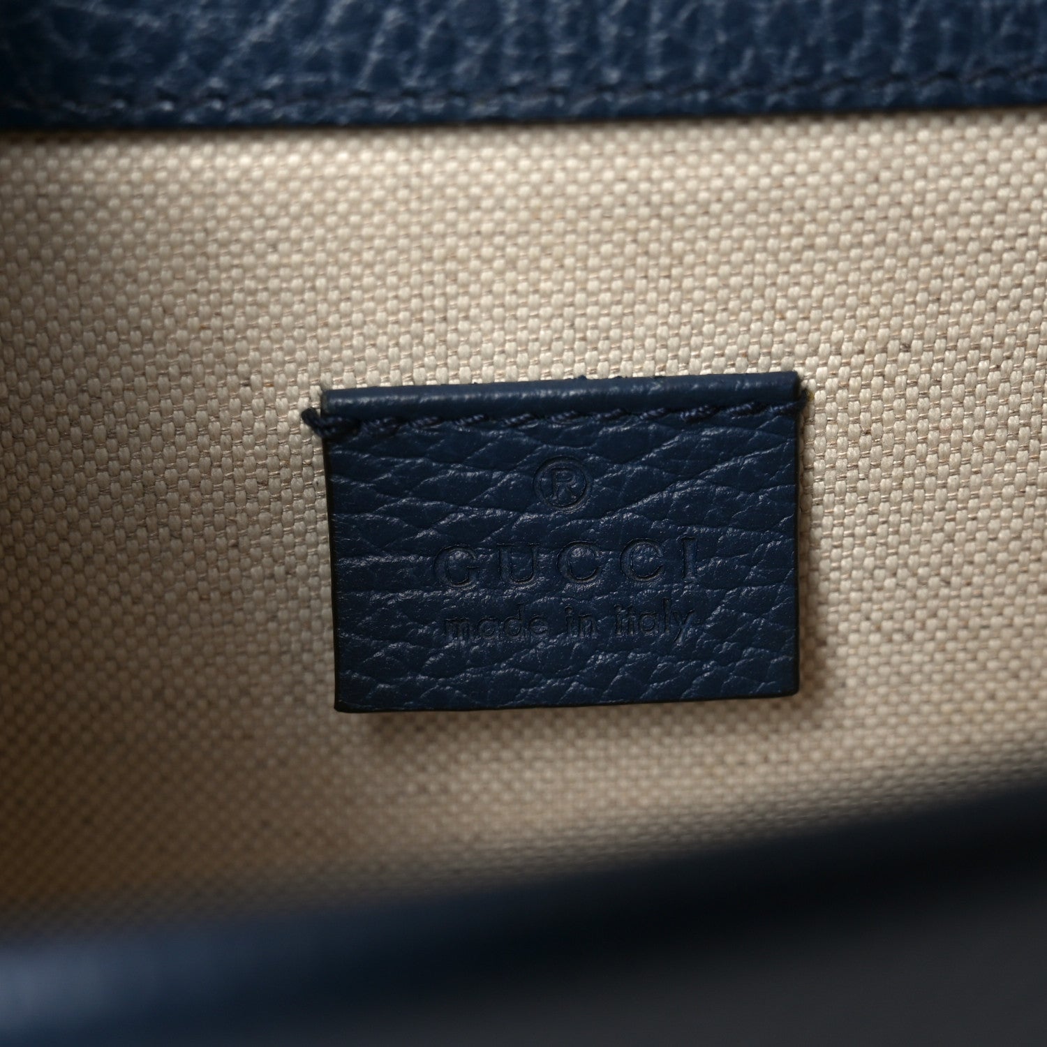 Gucci Dollar Calfskin Crystal Mini Dionysus Shoulder Bag Blue Agata Montana Sapphire